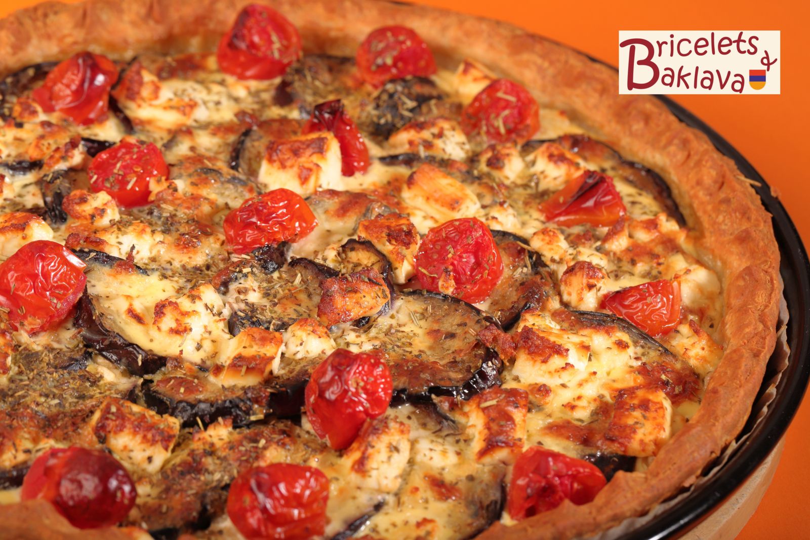 (Ma) Tarte aux aubergines 