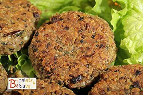 Keuftés de lentilles brunes