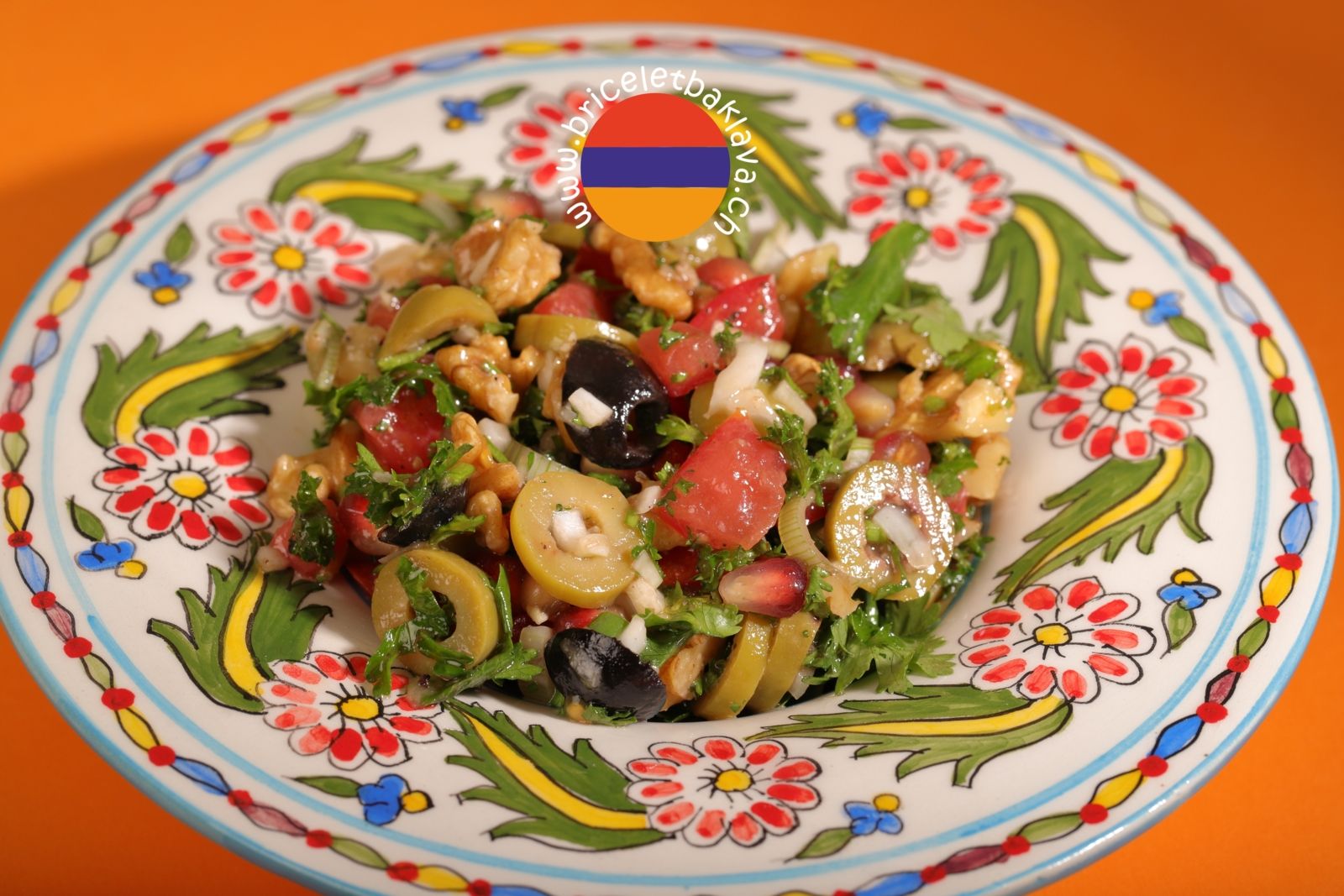 Salade d'olives et de noix ou le dîner du berger