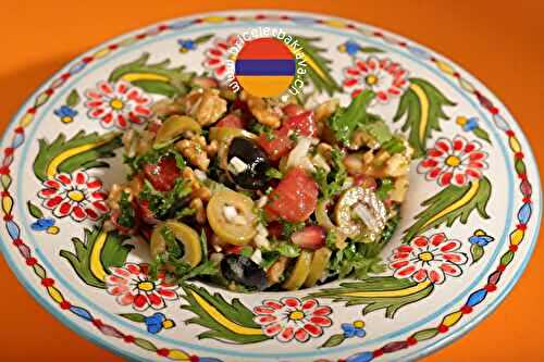 Salade d'olives et de noix ou le dîner du berger