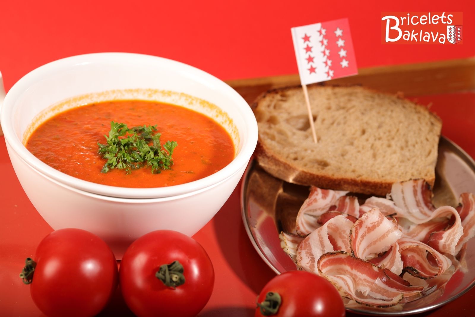 Soupe de tomate à la valaisanne