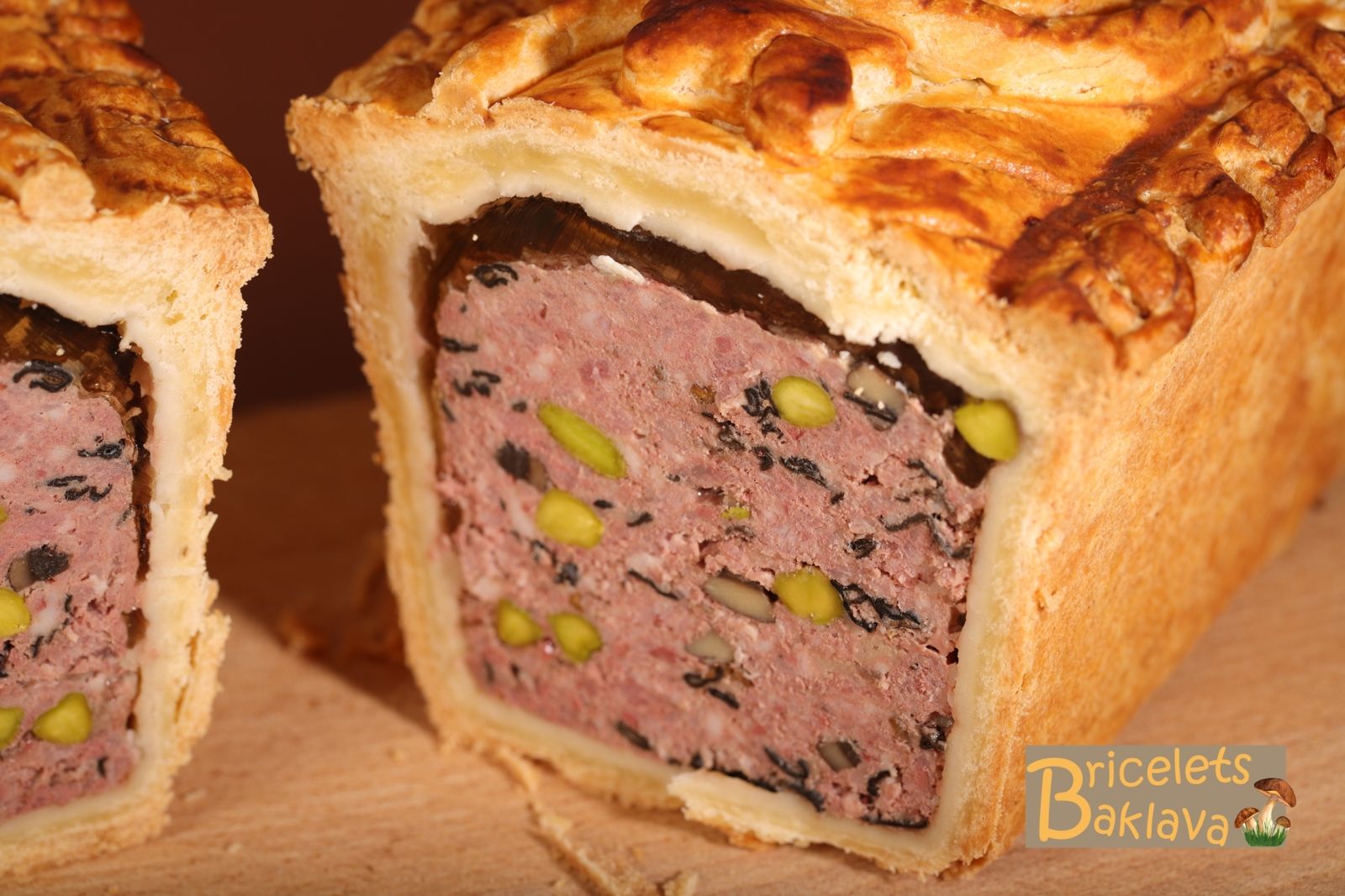 Pâté en croûte automnal aux champignons