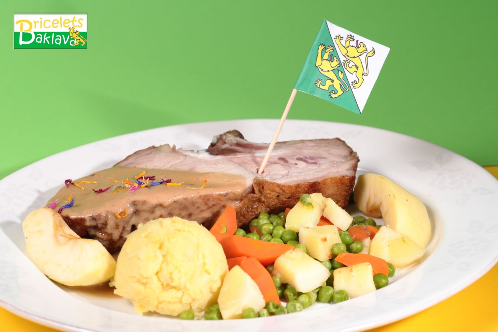 Carré de veau à la thurgovienne