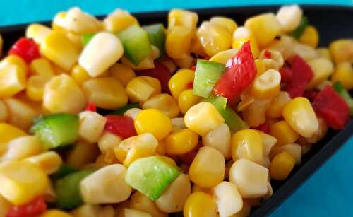Salade de maïs à la mexicaine - Recette facile et rapide