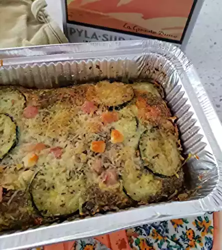 Gratin de zucchinis et feta