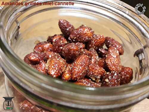 Amandes grillées miel-cannelle (Thermomix)