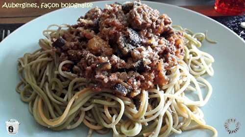 Aubergines, façon bolognaise (Cookeo)