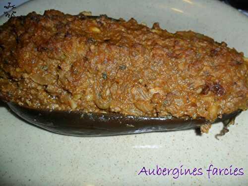 Aubergines farcies