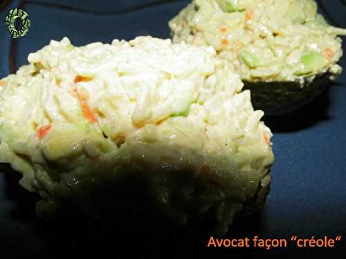 Avocat, façon créole