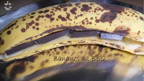 Banane au chocolat au BBQ