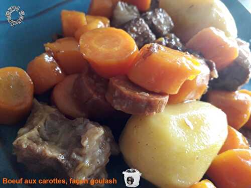 Boeuf carottes, façon goulash (Cookeo)