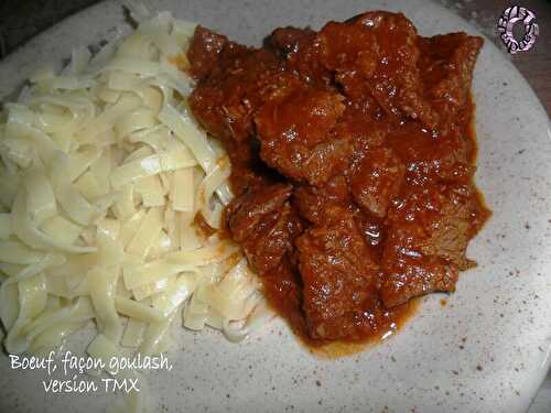 Boeuf façon goulash, version Thermomix