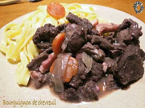 Bourguignon de chevreuil