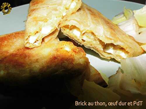 Brick thon, oeufs durs et PdT