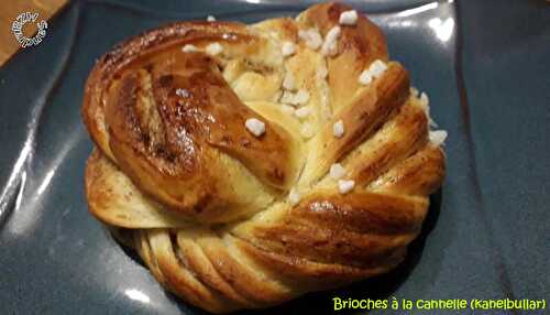 Brioches à la cannelle ou Kanelbullar (Thermomix)