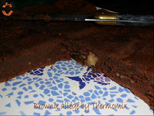 Brownie allégé... version Thermomix