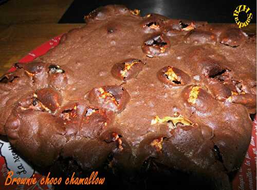 Brownie choco chamallow