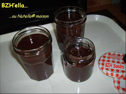 BZH'ella (nutella maison)