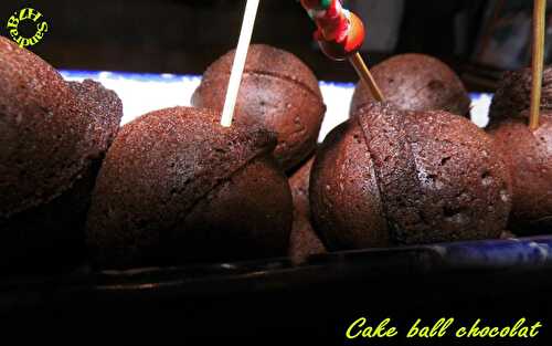 Cake ball au chocolat