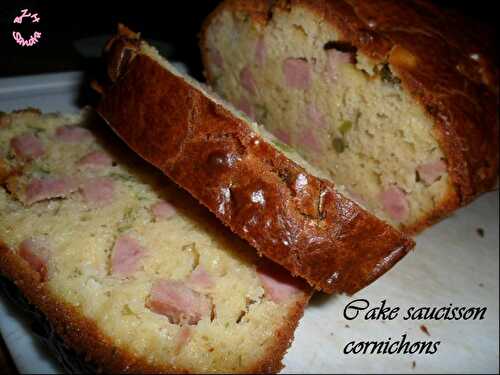 Cake saucichon-cornisson