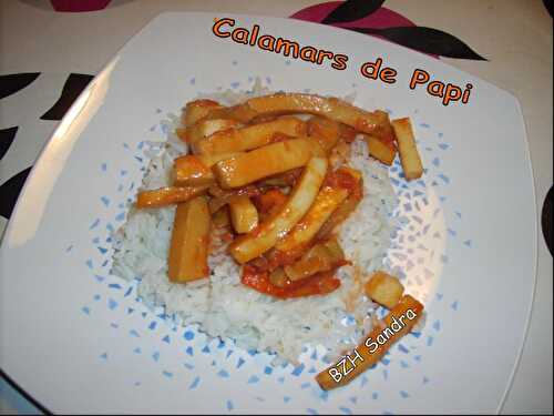 Calamars de Papy Jacky