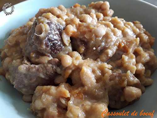 Cassoulet de boeuf, version Cookeo