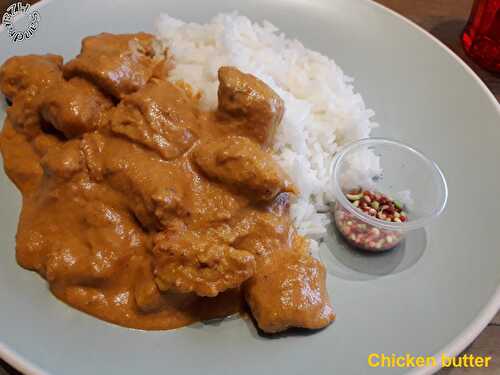 Chicken butter (Poulet au beurre à l'indienne)