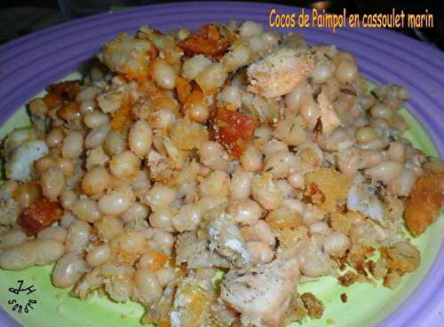 Coco de Paimpol en cassoulet marin