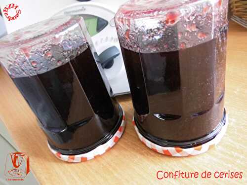 Confiture de cerises, version Thermomix