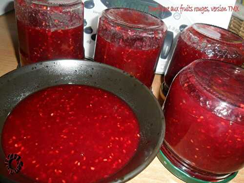 Confiture de fruits rouges, version TMX