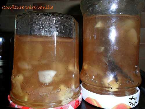 Confiture poire-vanille... en MAP