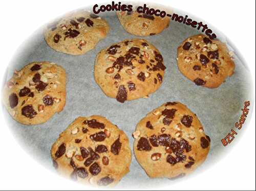 Cookies choco-noisettes