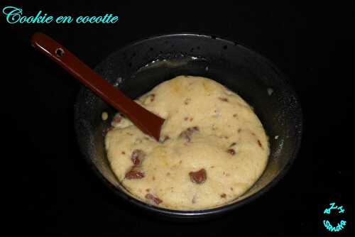 Cookies express en cocotte (Mug cookie)