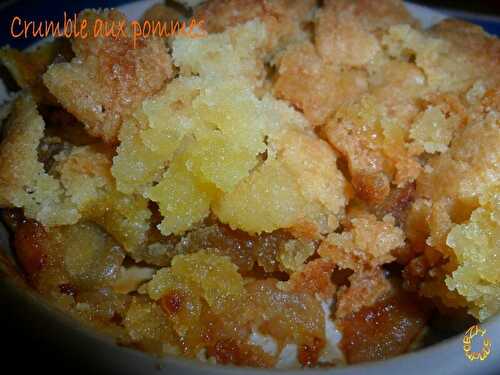 Crumble aux pommes