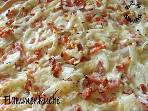 Flammekueche (ou tarte flambée)