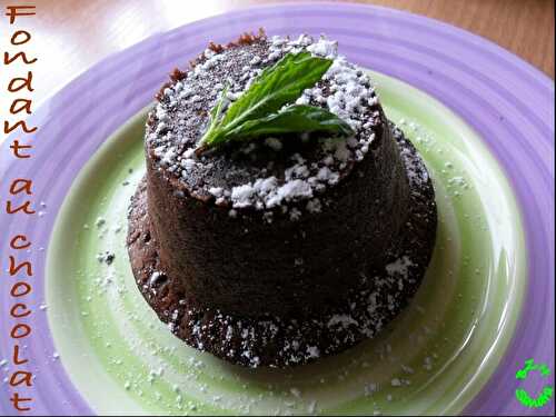 Fondants chocolat-menthe