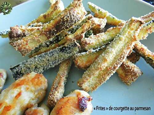 Frites de courgettes au parmesan