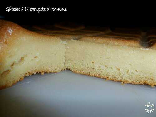 Gâteau à la compote de pommes... version Thermomix