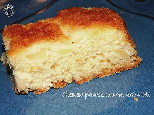 Gâteau aux pommes et turron, version TMX