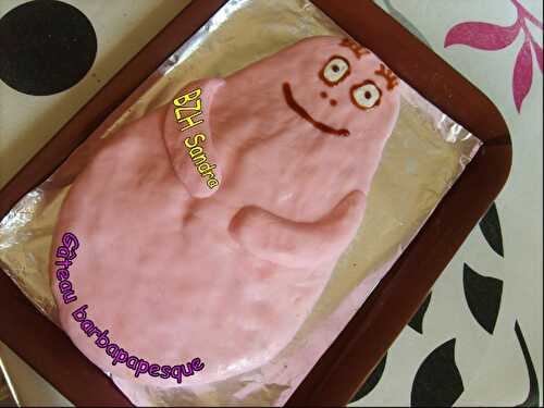 Gâteau Barbapapesque