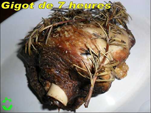 Gigot d'agneau de 7 heures