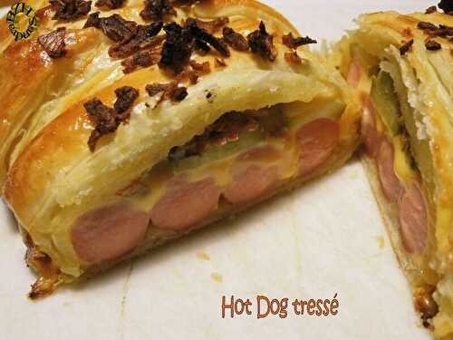 Hot dog tressé
