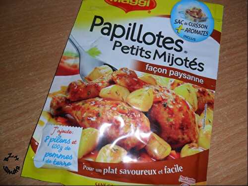 J'ai testé... Les papillotes "petits mijotés" by Maggi