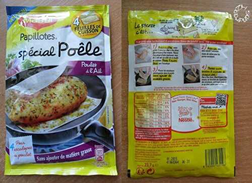 J'ai testé... Les papillotes spécial poêle by Maggi