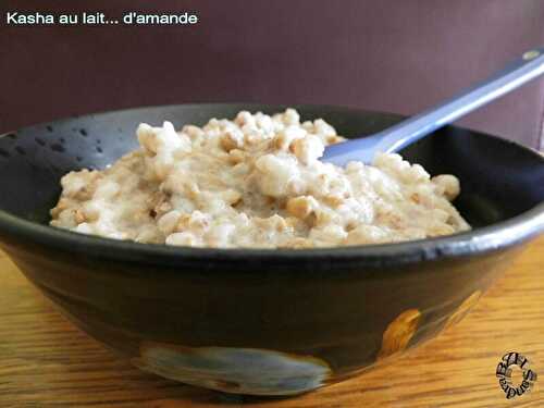 Kasha au lait d'amandes