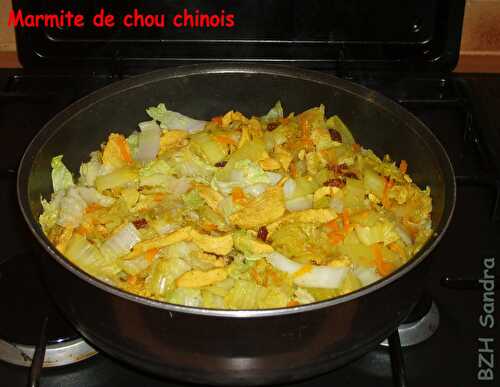 Marmite de chou chinois