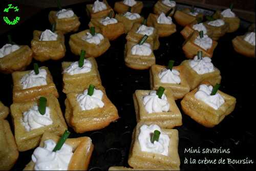 Mini savarins (amuse-bouches salés)