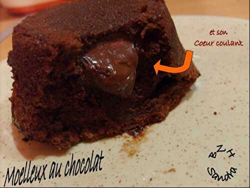 Moelleux au chocolat au coeur coulant