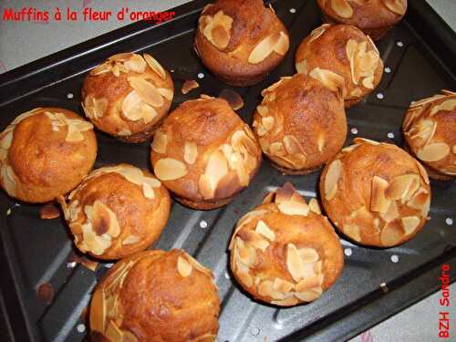 Muffins à la fleur d'oranger
