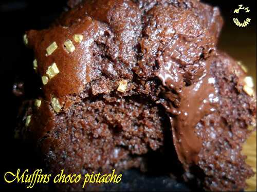 Muffins choco-pistache